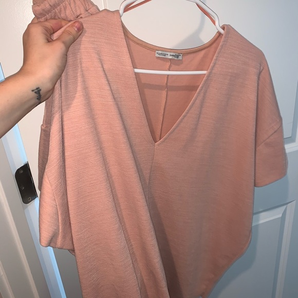 Zara Other - Zara peach suit